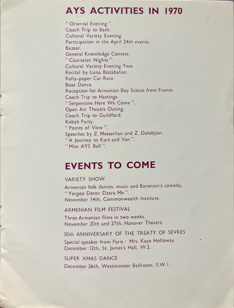 A white page with a single column of Latin-script text in purple ink. The title at the top is in a larger font than the rest of the text and bold